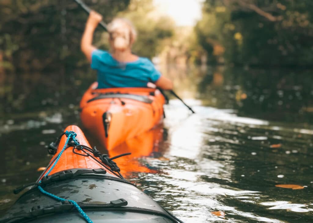 kayaking